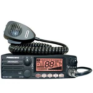 President McKinley USA AM/FM CB Radio